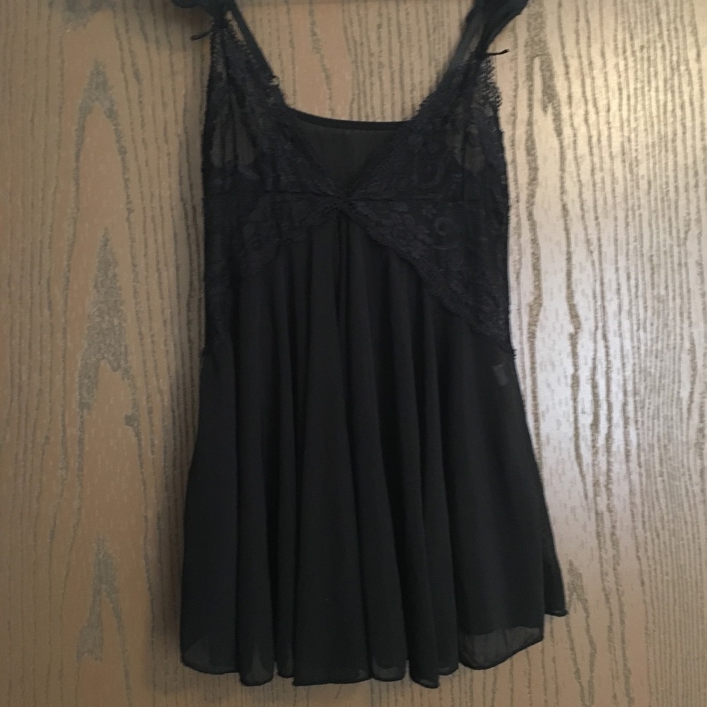 Black Lacy Intimate Dress
